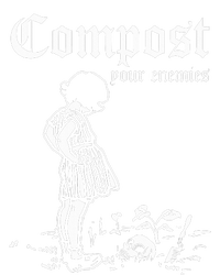 Retro Compost Your Enemies Vintage Dark T-Shirt