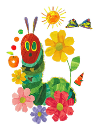 Retro Flowers And Hungry Caterpillar Teacher Kindergarten T-Shirt