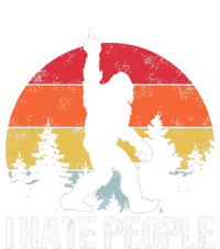 Big Foot I Hate People Middle Finger Sasquatch T-Shirt