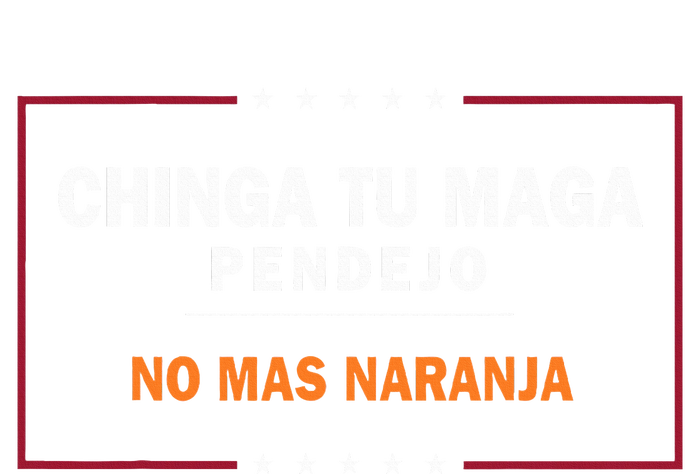 Chinga Tu Maga Pendejo No Mas Naranja Ceramic Star Ornament