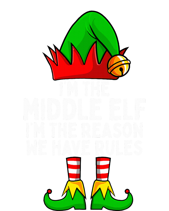 IM The Middle Elf Matching Family Christmas Mesh Reversible Basketball Jersey Tank