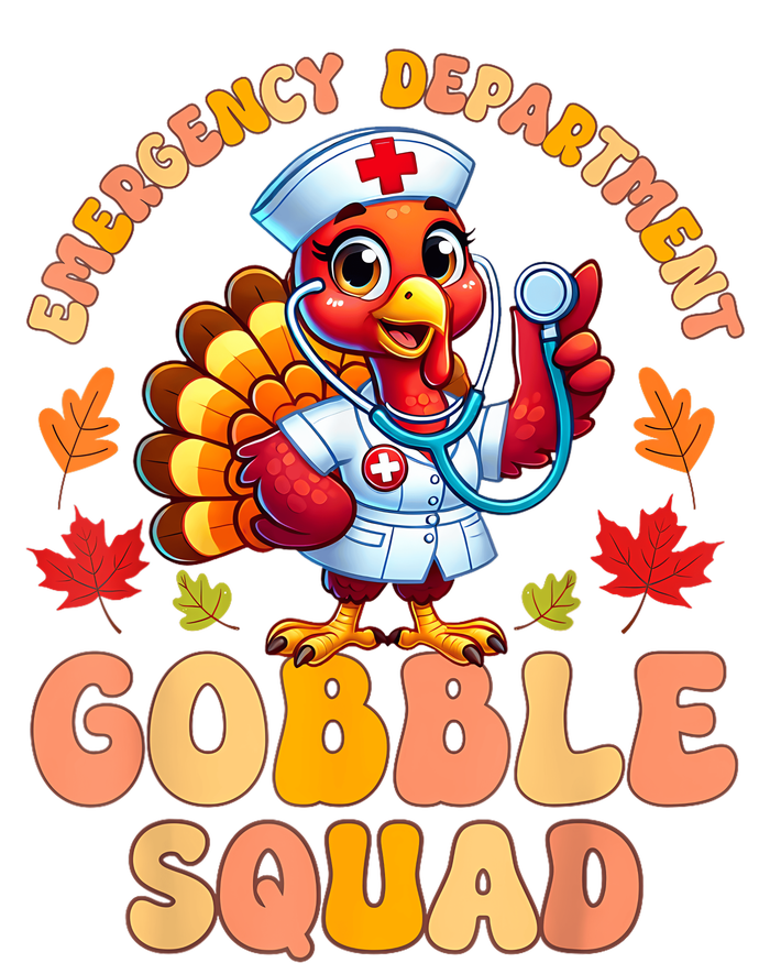 Emergency Department Gobble Squad Thanksgiving Er Nurse T-Shirt