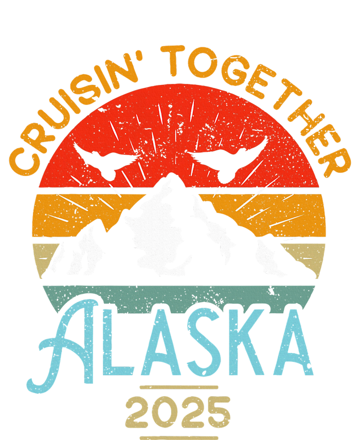 Cruising Alaska Together 2025 Cruise Trip Vacation Matching 7-Panel Snapback Hat