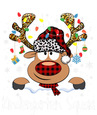 Kindergarten Teacher Squad Reindeer Funny Teacher Christmas Xmas Pajamas Dry Zone Grid Polo