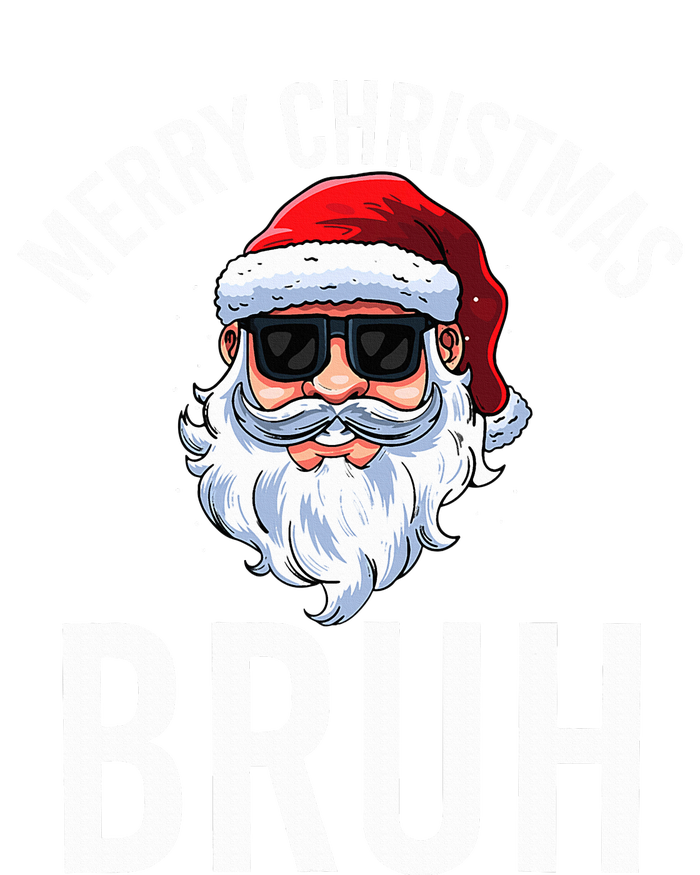 Merry Christmas Bruh Meme Ceramic Bell Ornament