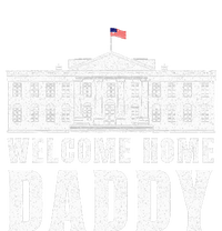 White House Patriotic Welcome Home Daddys Premium Hoodie