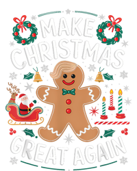 Funny Trump Gingerbread Man Make Christmas Great Again 2024 Cooling Performance Long Sleeve Crew