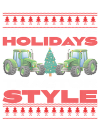 Funny Christmas Tractor Xmas Tractor Holiday Farm Truck Driver T-Shirt