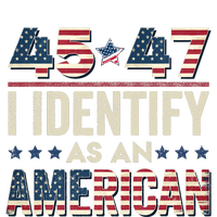 45 47 I Identify As An American Trump President 2024 T-Shirt