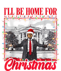 ILl Be Home For Christmas Santa Funny Trump Xmas Pajamas Toddler Zip Fleece Hoodie