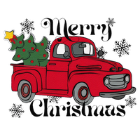 Merry Christmas Red Truck Vintage Holiday Truck With Tree Mousepad