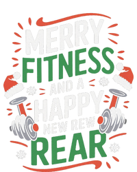 Merry Fitness Funny New Rear Gym Lover Christmas T-Shirt