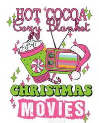 Hot Cocoa Cozy Blanket Christmas Movies Design Cooling Performance Crew T-Shirt