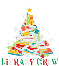 Library Crew Christmas Light Funny Book Lover Librarian Xmas T-Shirt