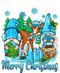 Gnome And Deer Merry Christmas Winter Vibes Cozy Season Hoodie