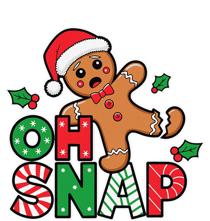 Gingerbread Man Oh Snap Christmas Funny Cookie Baking T-Shirt