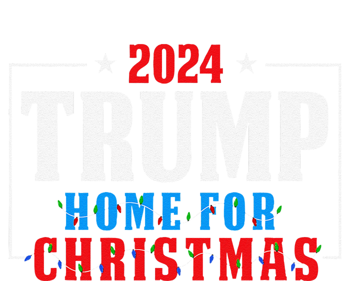 Trump I’Ll Be Home For Christmas Lights Xmas Pajamas Family Softstyle Adult Sport Polo