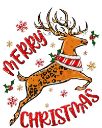 Merry Christmas Western Leopard Reindeer Xmas Holiday Gifts T-Shirt