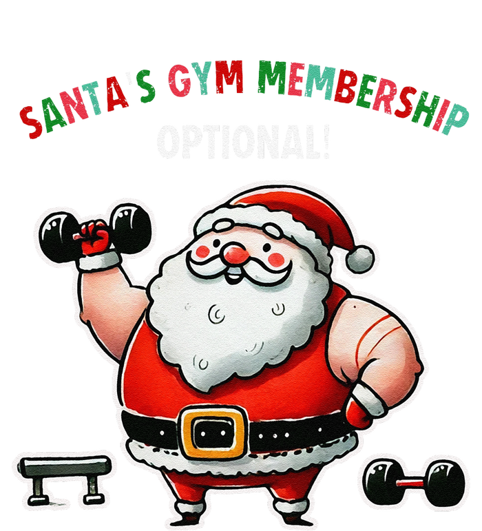 Santa’S Gym Membership FitnessWeightliftingGymgoers T-Shirt