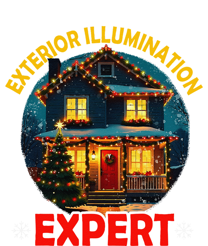 Decoration Exterior Illumination Expert Christmas Lights T-Shirt