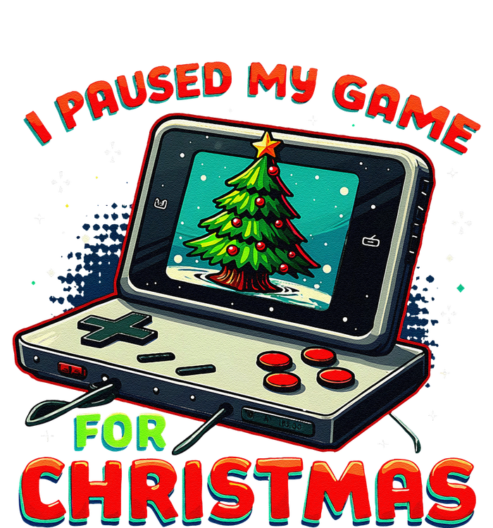 I Paused My Game For Christmas Funny Christmas Gamer Gift Yupoong Adult 5-Panel Trucker Hat