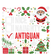 Nice Naughty Antiguan Christmas Antigua And Barbuda Softstyle Adult Sport Polo