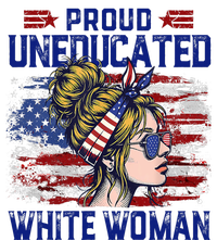 Proud Uneducated White Woman High Crown Mesh Back Trucker Hat