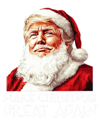 Make A Christmas Great Again Xmas President Trump Maga Santa Women's Flannel Pajama Set