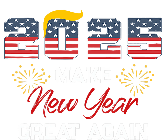 Trump Make New Year Great Again Happy New Years Eve Day 2025 Tall Long Sleeve T-Shirt