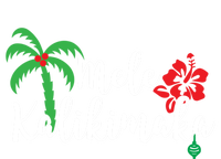 Mele Kalikimaka Hawaiian Merry Christmas Gift Women's Tri-Blend 3/4-Sleeve Raglan Shirt