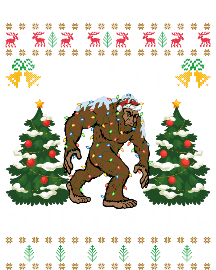 Merry Squatchmas Bigfoot Gift Ugly Santa Bigfoot Christmas Gift T-Shirt