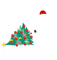 Squatching Through The Snow Bigfoot Christmas Sasquatch Gift T-Shirt