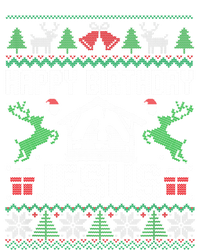 Christmas Outfit Happy Birthday Jesus Holiday Ugly Great Gift Short Acrylic Beanie