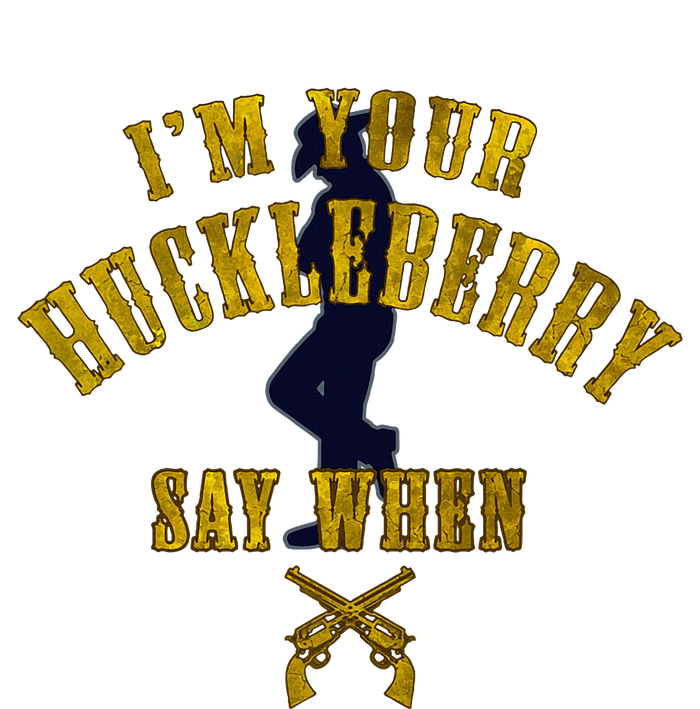 IM YouRe Huckleberry Say When S Ladies Essential Tank