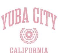 Yuba City Ca Vintage College Sports Design Women's Long Sleeve Flannel Pajama Set 