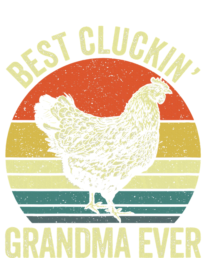 Best Cluckin Grandma Ever Funny Clucking Chicken Farmer Premium T-Shirt