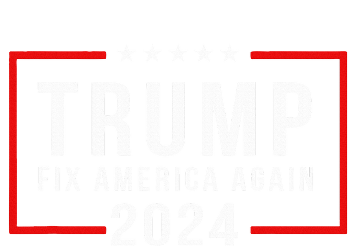 Trump 2024 Fix America Again Donald Trump 2024 Tie-Dye Long Sleeve Shirt