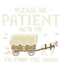 Please Be Patient With Me IM From The 1900s Women's V-Neck T-Shirt