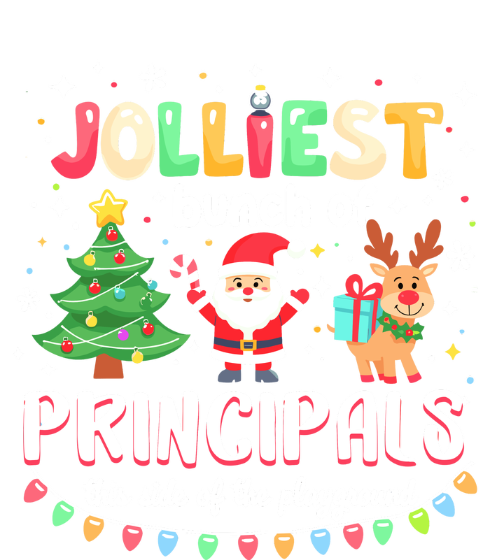 Jolliest Bunch Of Principals This Side Of The Playground Performance Fleece Hoodie