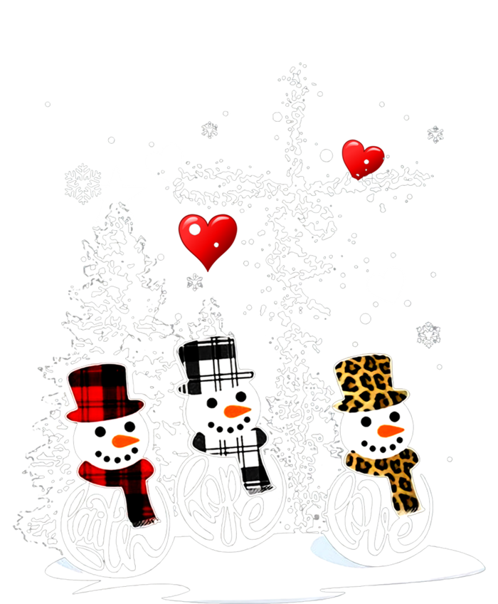 Jesus Christmas Season Faith Love Snow Christian Great Gift T-Shirt