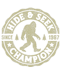 Bigfoot Hide And Seek Champion Funny Sasquatch Performance Fleece Hoodie