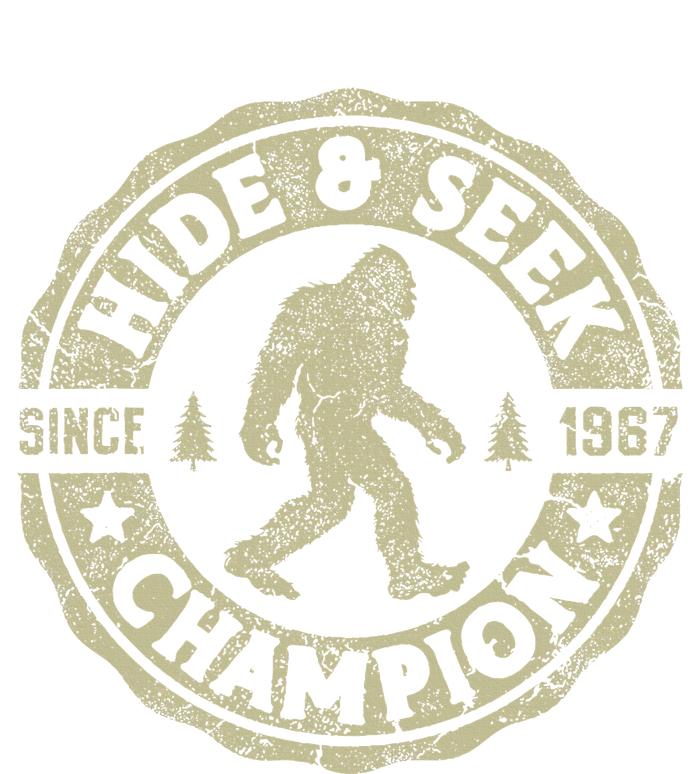 Bigfoot Hide And Seek Champion Funny Sasquatch Performance Fleece Hoodie