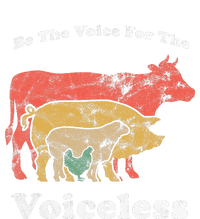 Be The Voice For The Voiceless Animal Welfare Vegan Gift High Crown Mesh Back Trucker Hat