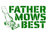 Lawnmower Gift For Dad Father Mows Best Funny Fathers Day Poster