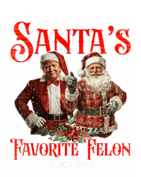 SantaS Favorite Felon Since 2024 Christmas Xmas Funn Christmas Xmas Funny Trump T-Shirt