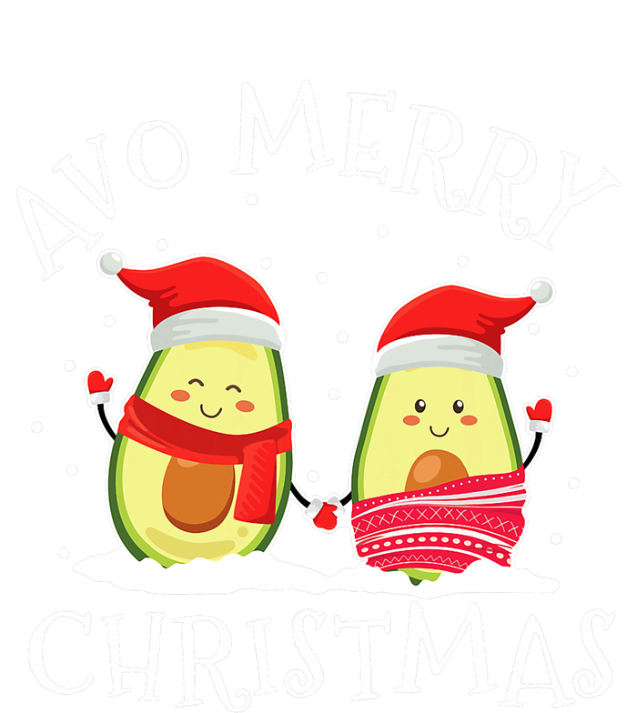 Avo Merry Christmas Avocado Lover Christmas Cute Kawaii Hooded Wearable Blanket