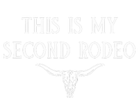 This Is My Second Rodeo Cowboy Cowgirl Novelty Sarcasm Women's Crop Top Tee