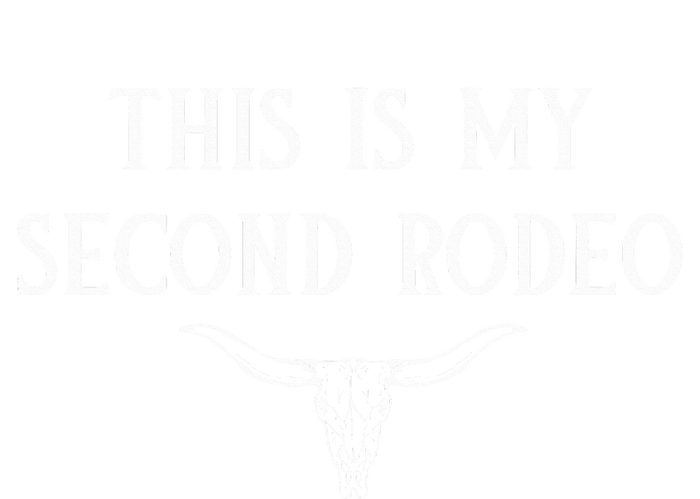 This Is My Second Rodeo Cowboy Cowgirl Novelty Sarcasm Women's Crop Top Tee