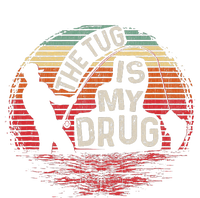 The Tug Is My Drug Funny Fishing Tie-Dye T-Shirt