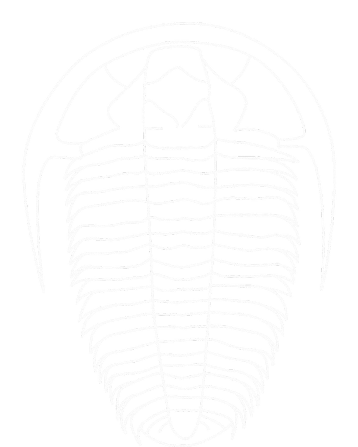 Trilobite Fossil Geology Teacher Student Geologist Gift Poster